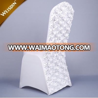 Wholesale cheap white lycra spandex wedding chair covers for sale