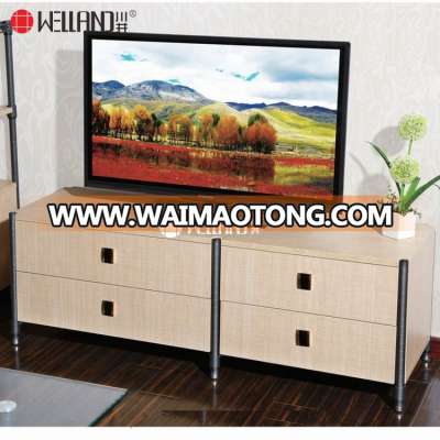 Latest Home DIY Furniture L1315*W350*H450mm Living Room TV Stand with Wood Cabinet