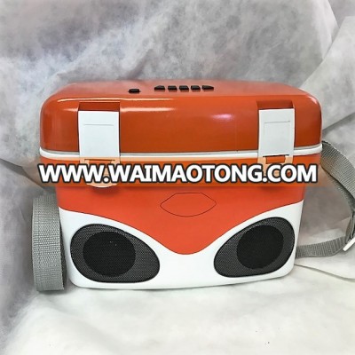 Ice cooler box radio