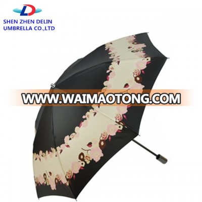 All cheapest wholesale manual open folding lady umbrella manufacturer