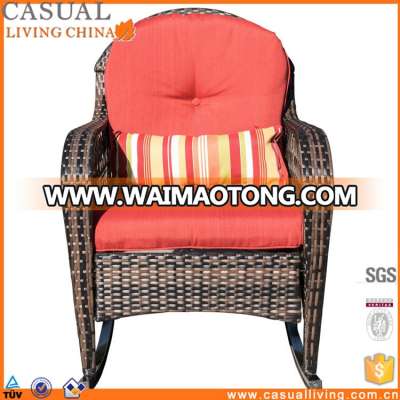 French Design Fashion outdoor rattan rocking chair