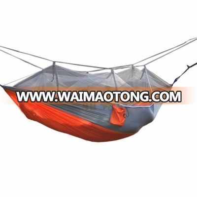 YKSP-182 Amazon Top Seller 2017 High Quality Parachute Nylon Mosquito Net Hammock Swing Bed Chair Hammock With Staps And Hook