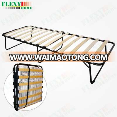 simple but comfortable folding bed (hotel bed frame) (guest bed)