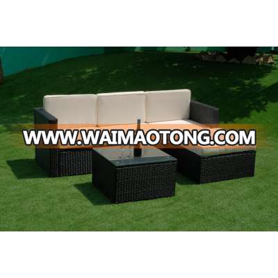 Outdoor poly rattan furniture