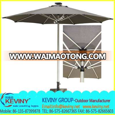 auto garden umbrella outdoor solar garden parasol UV with remote control umbrella standing from china umbrella garden factory