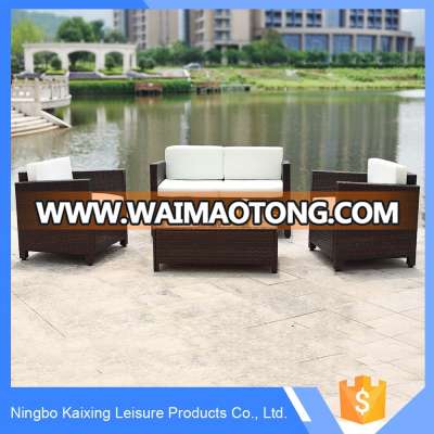 Outdoor Patio Sofa Wicker Furniture , Modern Rattan Furniture outdoor