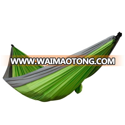 2016 Hot Sale Lightweight Indoor and Outdoor Camping Nylon Parachute Hammock