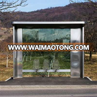 customize outdoor furniture standing bus stop shelter design