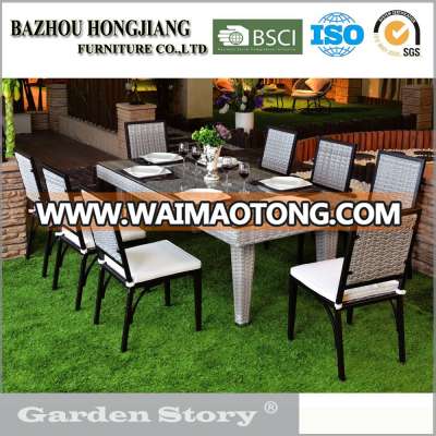 1731C Many people eat dining table and chair set series patio furniture Outdoor Furniture