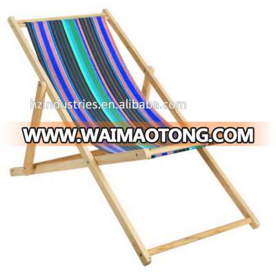 Canvas folding deck chair for kids