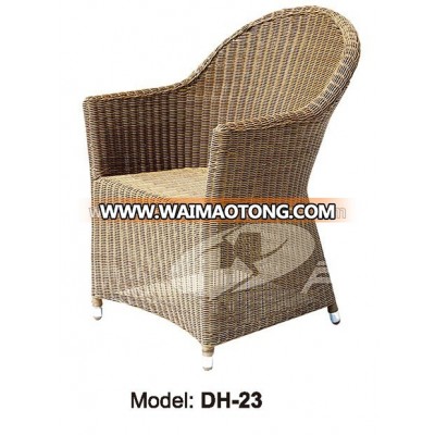 Miniature Garden Furniture PE Rattan Wicker Chair(DH-23)