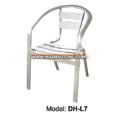 Outdoor Patio Furniture Stackable Cast Aluminum Chair (DH-L7)