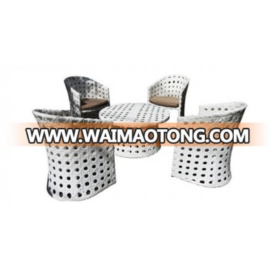 Garden Furniture Stocks Poly Rattan Table and Chair Set(DH-9540)