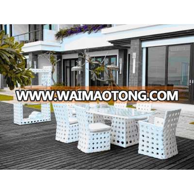 Outdoor Furniture Rattan Restaurant Dining Table And Chair(DH-9538)