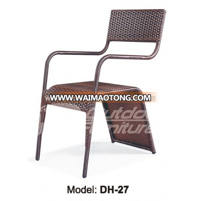 Cafe stackable rattan chair (DH-27)