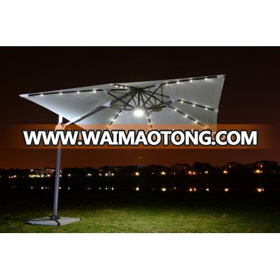 Outdoor Folding LED Umbrella / Solar Charger Umbrella /Solar Umbrella / Solar Power Umbrella (DH-N106)