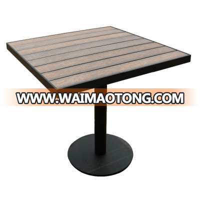 2016 Fashion Restaurant Dining Use Square Wood Table