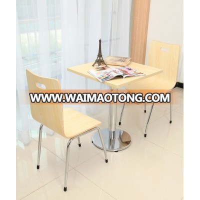 2016 Fast Food Restaurant Bent Wood Chairs And Tables