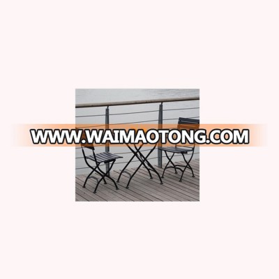 Wholesale wrought iron wood dining set