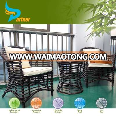 Summer Cool Plastic Outdoor Rattan Sofa/Plastic Rattan Chair