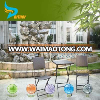 China Modern Cheap Rattan Bistro Table and Chair