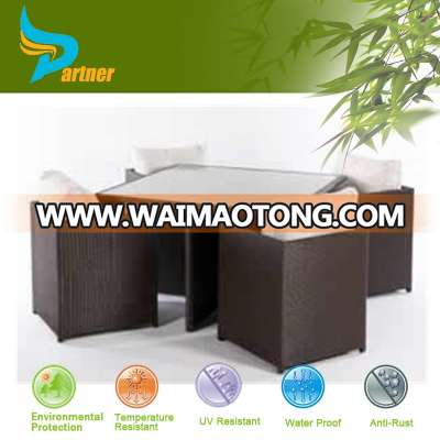 Modern Wholesale Restaurant Furniture Rattan Dining Table And Chair