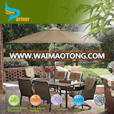 Garden Parasol Beach and Swimming Pool Umbrella / Large Cheap Aluminum Patio Umbrellas