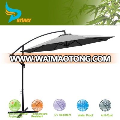 Wholesale Grey Portable Garden Party China Umbrella Outdoor Restaurant Umbrella