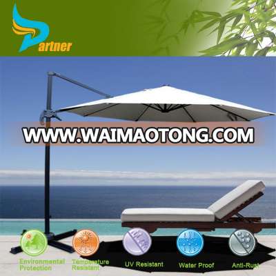 Large Beer Garden Umbrella Hawaii Beach Umbrella / Cast Aluminum Patio Umbrella Furniture