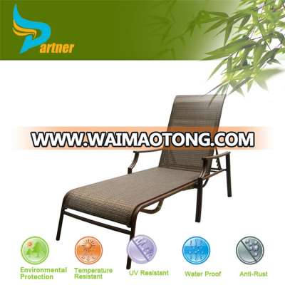 Wicker Outdoor Pool Furniture Aluminium Rattan Beach Sun Lounger