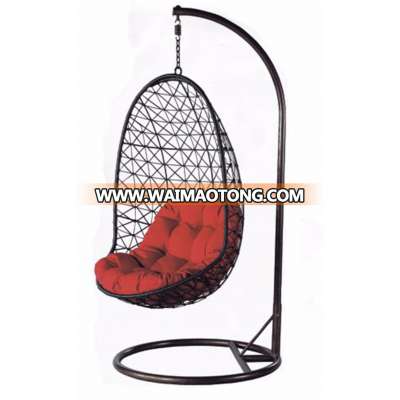 Factory Direct Hanging Wicker Cheap Egg Chairs For Sale/Garden Oval Egg Shaped Swing Chair