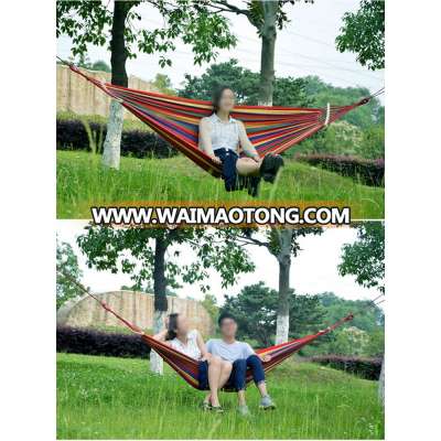 colorful portable canvas fabric hammock chair cheap outdoor wholesale swing tent