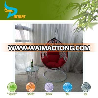 Anhui Hefei Supplier Fashionable Teardrop Rattan Swing Hanging Egg Chair in Leisure Style