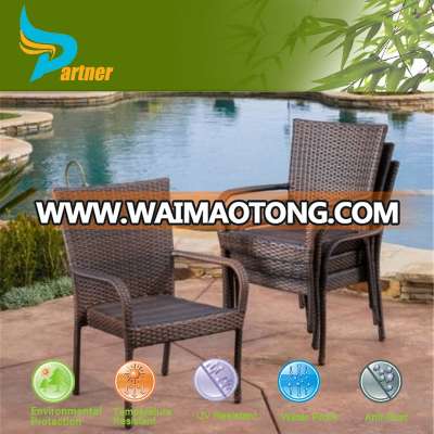 Saigon Garden Folding Chairs Outdoor Wicker Furniture / Classic Cheap Wicker Rattan Chairs