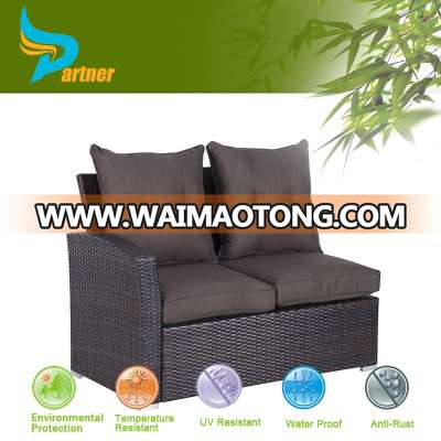 New Love Chair Weatherproof Cushion Patio Furniture Table And Chair Modern For Restaurant