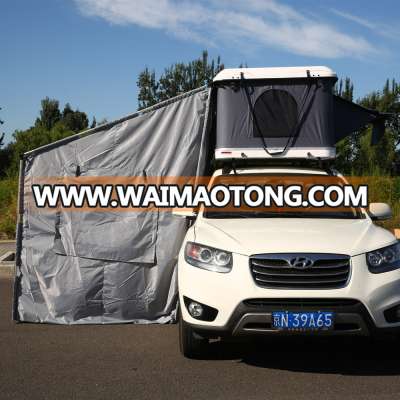 4WD Hard Shell Car Roof Top Tent Side Awning For Outdoor Camping