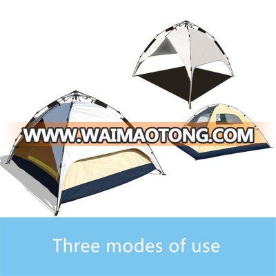 Hiking 3 Person Automatic Instant Pop Up Tent Waterproof Windproof Outdoor Camping Tent