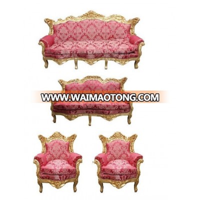 Baroque red sofa