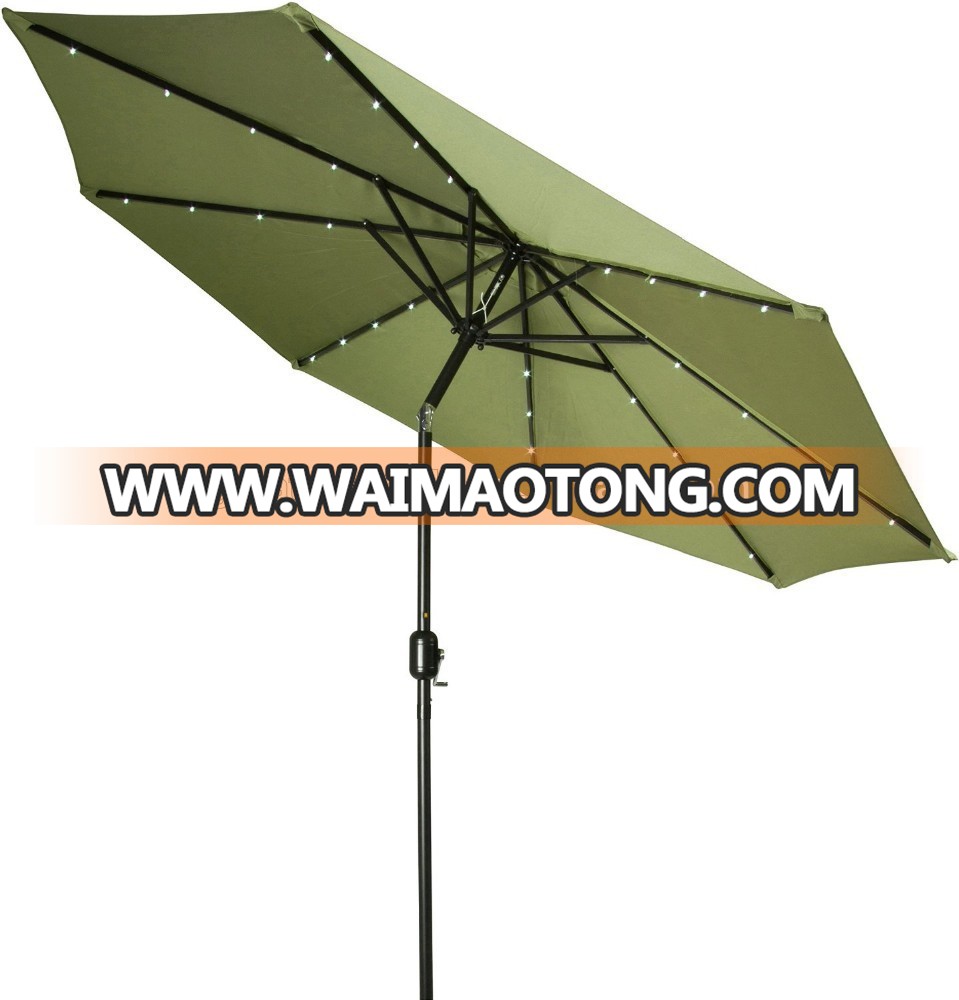 outdoor Patio heavy duty Solar Powered LED Lights umbrella